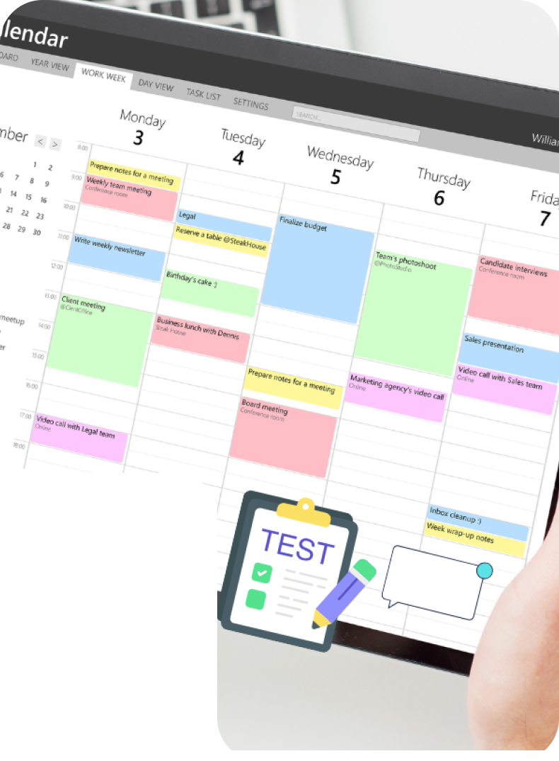 Smart Test Scheduling & Notifications